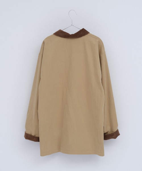 WHIMSIC（ウィムジック）の「【UNISEX/SETUP対応】フィールドジャケット（ブルゾン・メンズ・ベージュ/ネイビー・FREE）」の4枚目の写真