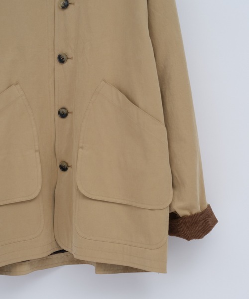 WHIMSIC（ウィムジック）の「【UNISEX/SETUP対応】フィールドジャケット（ブルゾン・メンズ・ベージュ/ネイビー・FREE）」の5枚目の写真