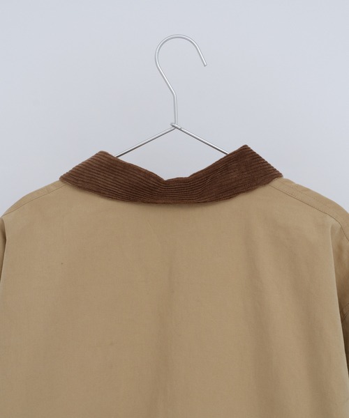 WHIMSIC（ウィムジック）の「【UNISEX/SETUP対応】フィールドジャケット（ブルゾン・メンズ・ベージュ/ネイビー・FREE）」の8枚目の写真