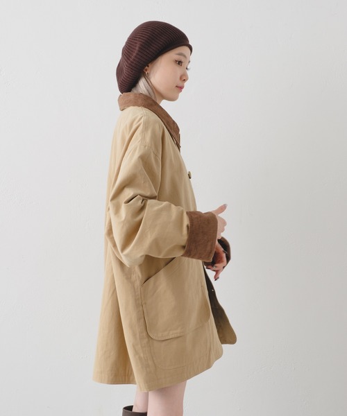 WHIMSIC（ウィムジック）の「【UNISEX/SETUP対応】フィールドジャケット（ブルゾン・メンズ・ベージュ/ネイビー・FREE）」の11枚目の写真