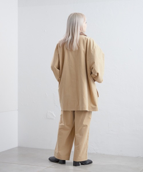 WHIMSIC（ウィムジック）の「【UNISEX/SETUP対応】フィールドジャケット（ブルゾン・メンズ・ベージュ/ネイビー・FREE）」の17枚目の写真