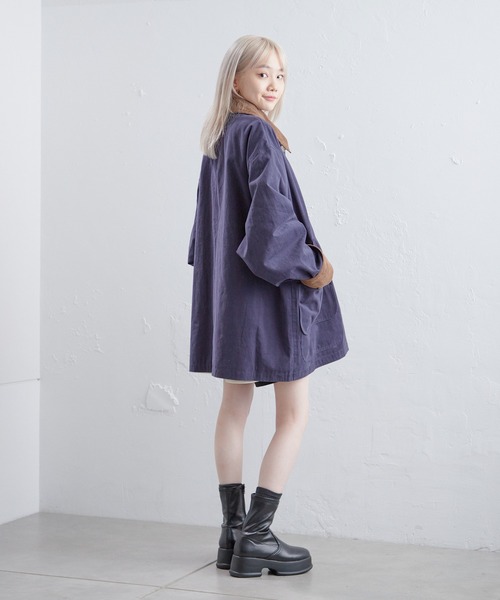 WHIMSIC（ウィムジック）の「【UNISEX/SETUP対応】フィールドジャケット（ブルゾン・メンズ・ベージュ/ネイビー・FREE）」の21枚目の写真