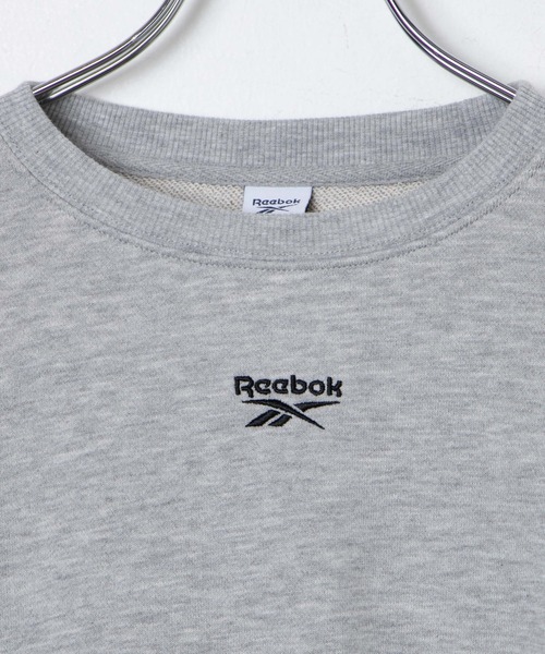 Reebok（リーボック）の「∴WEGO/別注Reebok ショートドロストスウェット（スウェット・レディース・オフホワイト/ブラック/杢グレー・FREE）」の15枚目の写真