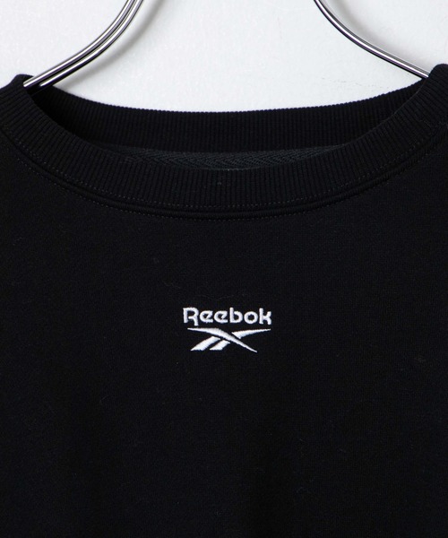 Reebok（リーボック）の「∴WEGO/別注Reebok ショートドロストスウェット（スウェット・レディース・オフホワイト/ブラック/杢グレー・FREE）」の12枚目の写真