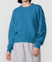Bshop | W. J. HENDERSON SCOTLAND | ラムズウール クルーネックセーター WOMEN(ニット/セーター)