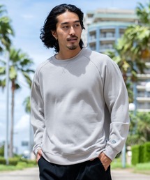 『DISCUS/ディスカス』裏ボア クルーネックスウェット トレーナー