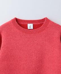 6(ロク) アルパカウールスリットクルーネックニットプルオーバー F ライラック 6(ROKU) ＞アルパカウール スリット クルーネック ニット プル