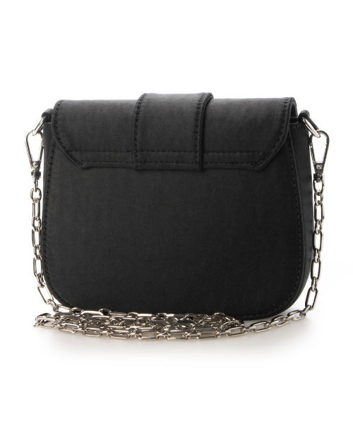 cache cache（カシュ カシュ）の「カシュカシュ cachecache / ビジューバックルチェーンショルダー（ショルダーバッグ・レディース・ブルー/シルバー/ブラック・FREE）」の5枚目の写真
