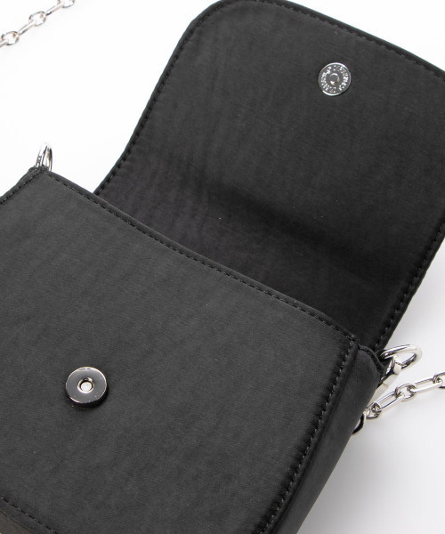 cache cache（カシュ カシュ）の「カシュカシュ cachecache / ビジューバックルチェーンショルダー（ショルダーバッグ・レディース・ブルー/シルバー/ブラック・FREE）」の8枚目の写真