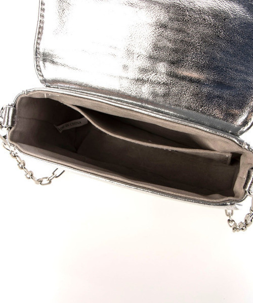 cache cache（カシュ カシュ）の「カシュカシュ cachecache / ビジューバックルチェーンショルダー（ショルダーバッグ・レディース・ブルー/シルバー/ブラック・FREE）」の20枚目の写真
