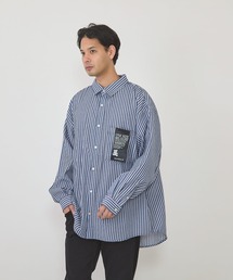 FL/ヒッコリーBIGシルエットシャツ