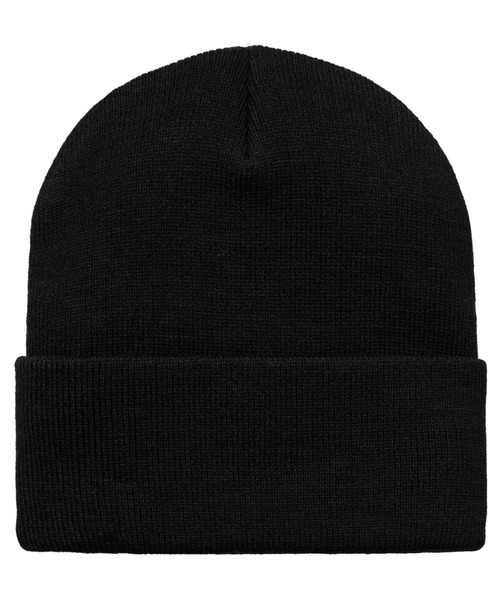 Carhartt（カーハート）の「Carhartt WIP/カーハートダブリューアイピー ビーニー SCRIPT BEANIE I030884（ニットキャップ/ビーニー・メンズ・オリーブ/アイボリー/ブラック×ホワイト/ブラック/ブラウン/パープル・FREE）」の9枚目の写真