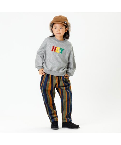 F.O.KIDS(エフオーキッズ)の「【裏シャギー・あったか】アップリケトレーナー(スウェット・キッズ・アイボリー/グリーン/グレー/マスタード/ブラウン・120/100/80/140/95/110/90/130)」の8枚目の写真