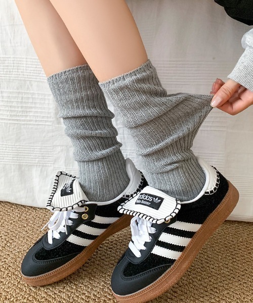 Vipoa(ヴィポア)の「ルーズフィットリブソックス(ソックス/靴下・レディース・ホワイト/グレー/ブラック・FREE)」の14枚目の写真