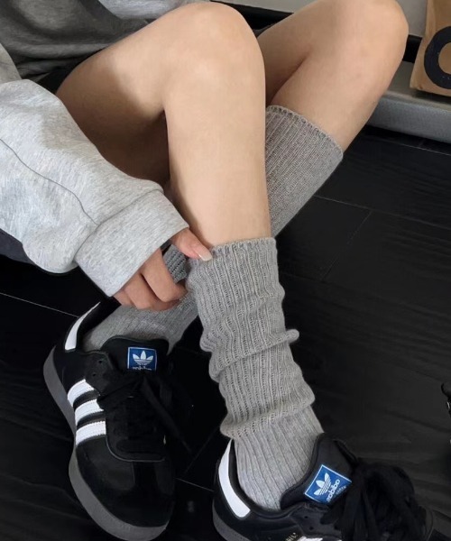 Vipoa(ヴィポア)の「ルーズフィットリブソックス(ソックス/靴下・レディース・ホワイト/グレー/ブラック・FREE)」の16枚目の写真