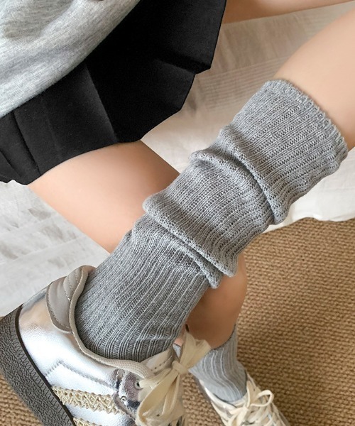 Vipoa(ヴィポア)の「ルーズフィットリブソックス(ソックス/靴下・レディース・ホワイト/グレー/ブラック・FREE)」の20枚目の写真