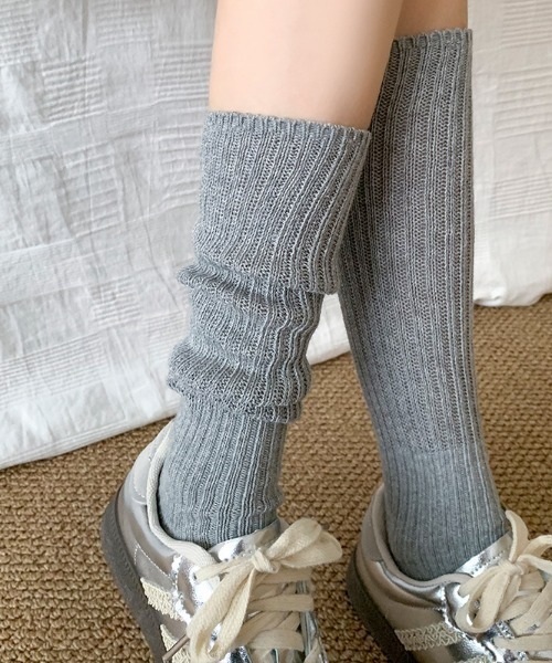 Vipoa(ヴィポア)の「ルーズフィットリブソックス(ソックス/靴下・レディース・ホワイト/グレー/ブラック・FREE)」の19枚目の写真