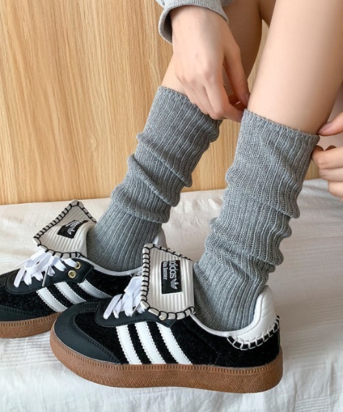 Vipoa(ヴィポア)の「ルーズフィットリブソックス(ソックス/靴下・レディース・ホワイト/グレー/ブラック・FREE)」の15枚目の写真