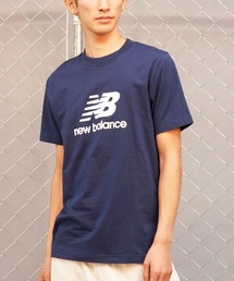 new balance/ニューバランス 半袖Tシャツ ショートスリーブ ロゴプリント MT41502