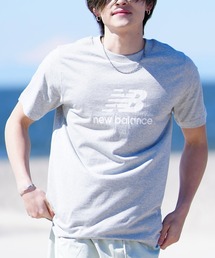 new balance/ニューバランス 半袖Tシャツ ショートスリーブ ロゴプリント MT41502