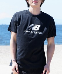 new balance/ニューバランス 半袖Tシャツ ショートスリーブ ロゴプリント MT41502