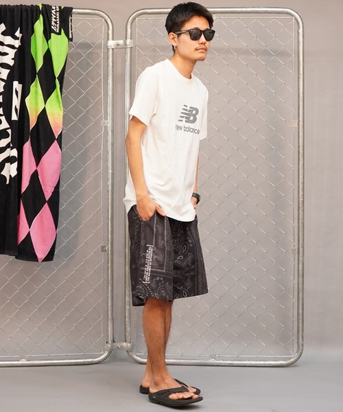 NEW BALANCE（ニューバランス）の「new balance/ニューバランス 半袖Tシャツ ショートスリーブ ロゴプリント MT41502（Tシャツ/カットソー・メンズ・ネイビー/ホワイト/グレー/ブラック・2XL/L/M/XL）」の13枚目の写真
