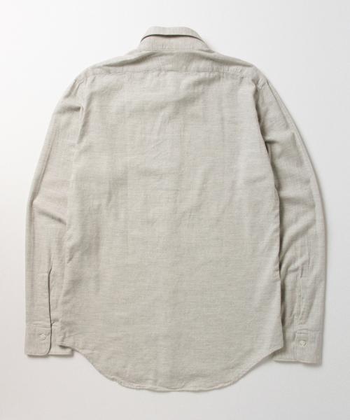 N.HOOLYWOOD(N.ハリウッド)の「●N.HOOLYWOOD / REG SHIRT -SOLID-(シャツ/ブラウス・メンズ・ライトグレー・36/38)」の2枚目の写真