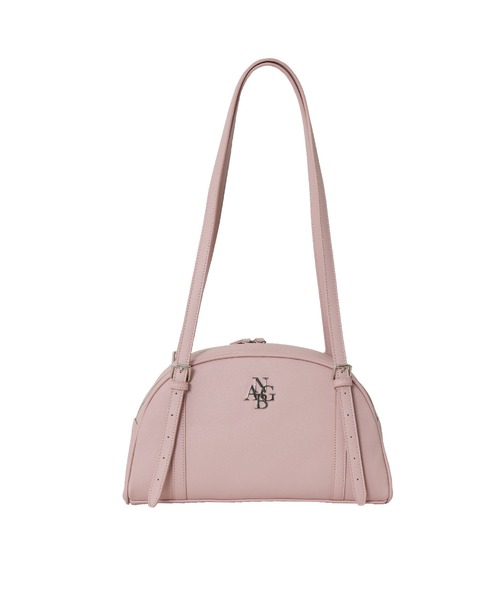 ANDGEEBEE（アンジービー）の「ラウンドショルダーバッグ（ショルダーバッグ・レディース・ピンク/ブラック・FREE）」の8枚目の写真