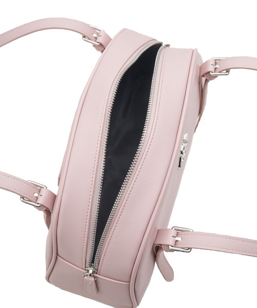 ANDGEEBEE（アンジービー）の「ラウンドショルダーバッグ（ショルダーバッグ・レディース・ピンク/ブラック・FREE）」の11枚目の写真