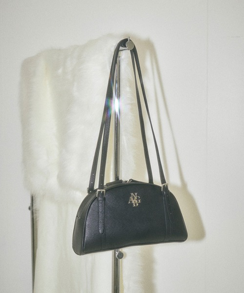 ANDGEEBEE（アンジービー）の「ラウンドショルダーバッグ（ショルダーバッグ・レディース・ピンク/ブラック・FREE）」の13枚目の写真