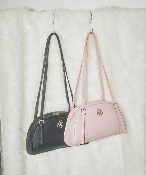 ANDGEEBEE（アンジービー）の「ラウンドショルダーバッグ（ショルダーバッグ・レディース・ピンク/ブラック・FREE）」の18枚目の写真