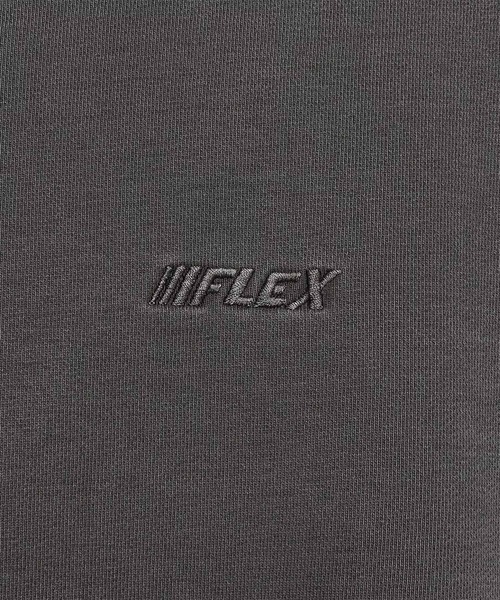 FLEX(フレックス)の「【FLEX】Heavy weight pigmentzip parker(パーカー・メンズ・グレー/ブラック・MEDIUM/LARGE/X-LARGE)」の9枚目の写真