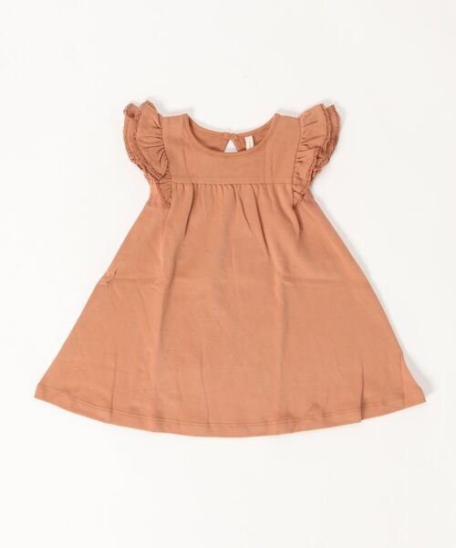 【セール】【Bs】【it】【Quincy Mae】FLUTTTER DRESS | AMBER（その他ベビー用品）｜Rylee + Cru（ライリーアンドクルー）
