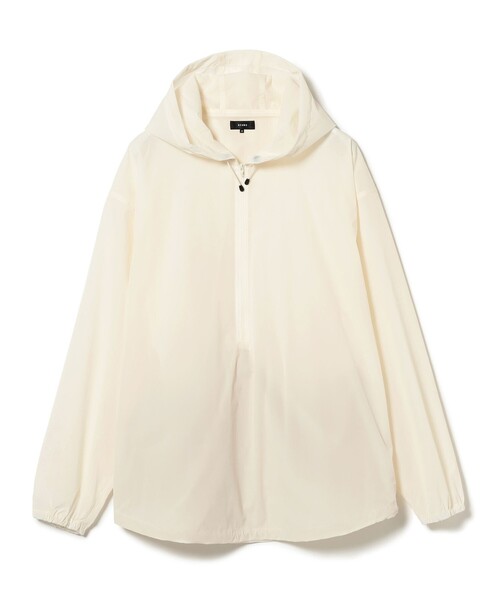 BEAMS(ビームス)の「BEAMS / ハーフジップ テック フーディ(ブルゾン・メンズ・ミント/ライトグレー・M/XL/L/S)」の3枚目の写真