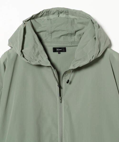 BEAMS(ビームス)の「BEAMS / ハーフジップ テック フーディ(ブルゾン・メンズ・ミント/ライトグレー・M/XL/L/S)」の8枚目の写真