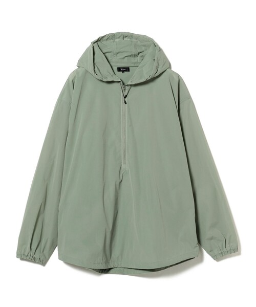 BEAMS(ビームス)の「BEAMS / ハーフジップ テック フーディ(ブルゾン・メンズ・ミント/ライトグレー・M/XL/L/S)」の15枚目の写真