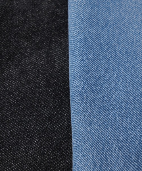 【セール】【コットンUSA】ルーズフィット デニム バギー ショーツ / セットアップ対応（デニムパンツ）｜ADAM ET ROPE'（アダムエロペ）