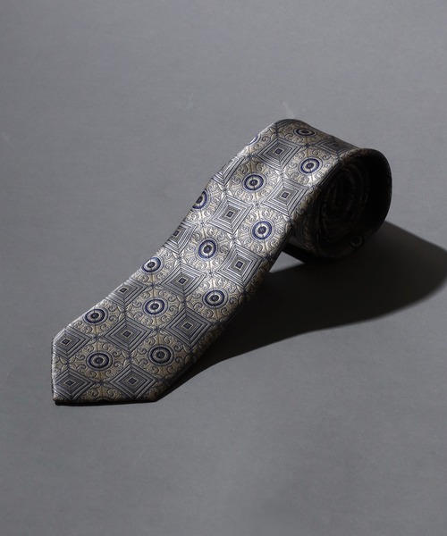 SITRY(シトリー)の「Total Pattern Print Necktie/総柄プリント ネクタイ(ネクタイ・メンズ・ブラウン系その他2/グリーン系その他/ブラウン系その他3/レッド系その他/ブラック系その他/グリーン系その他2/ベージュ系その他/ブラウン系その他/グレー系その他・FREE)」の6枚目の写真