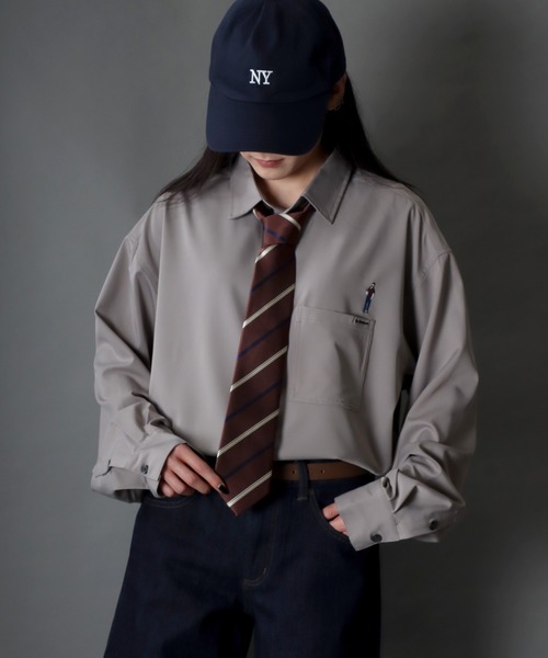 SITRY(シトリー)の「Total Pattern Print Necktie/総柄プリント ネクタイ(ネクタイ・メンズ・ブラウン系その他2/グリーン系その他/ブラウン系その他3/レッド系その他/ブラック系その他/グリーン系その他2/ベージュ系その他/ブラウン系その他/グレー系その他・FREE)」の10枚目の写真