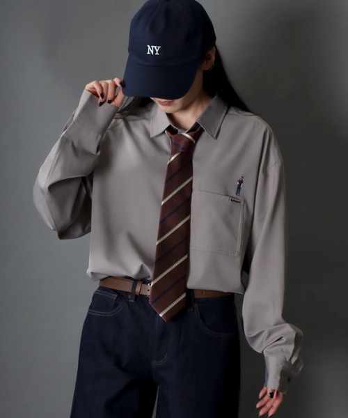 SITRY(シトリー)の「Total Pattern Print Necktie/総柄プリント ネクタイ(ネクタイ・メンズ・ブラウン系その他2/グリーン系その他/ブラウン系その他3/レッド系その他/ブラック系その他/グリーン系その他2/ベージュ系その他/ブラウン系その他/グレー系その他・FREE)」の11枚目の写真