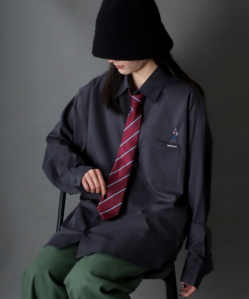 SITRY(シトリー)の「Total Pattern Print Necktie/総柄プリント ネクタイ(ネクタイ・メンズ・ブラウン系その他2/グリーン系その他/ブラウン系その他3/レッド系その他/ブラック系その他/グリーン系その他2/ベージュ系その他/ブラウン系その他/グレー系その他・FREE)」の14枚目の写真