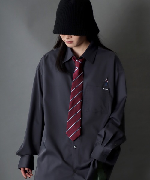 SITRY(シトリー)の「Total Pattern Print Necktie/総柄プリント ネクタイ(ネクタイ・メンズ・ブラウン系その他2/グリーン系その他/ブラウン系その他3/レッド系その他/ブラック系その他/グリーン系その他2/ベージュ系その他/ブラウン系その他/グレー系その他・FREE)」の15枚目の写真