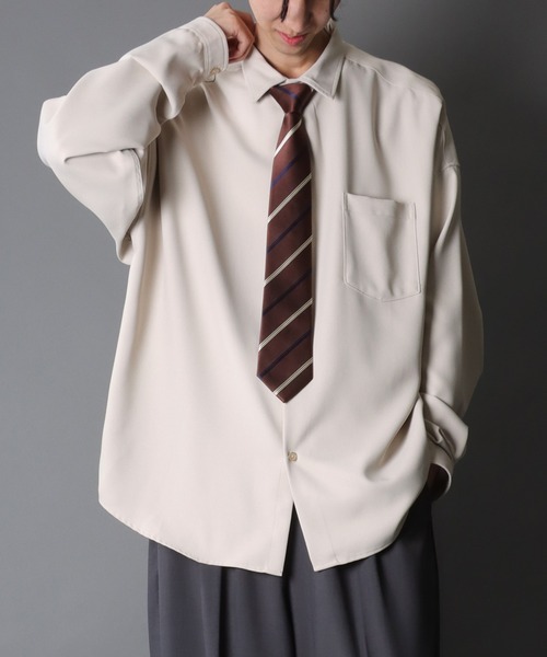 SITRY(シトリー)の「Total Pattern Print Necktie/総柄プリント ネクタイ(ネクタイ・メンズ・ブラウン系その他2/グリーン系その他/ブラウン系その他3/レッド系その他/ブラック系その他/グリーン系その他2/ベージュ系その他/ブラウン系その他/グレー系その他・FREE)」の21枚目の写真