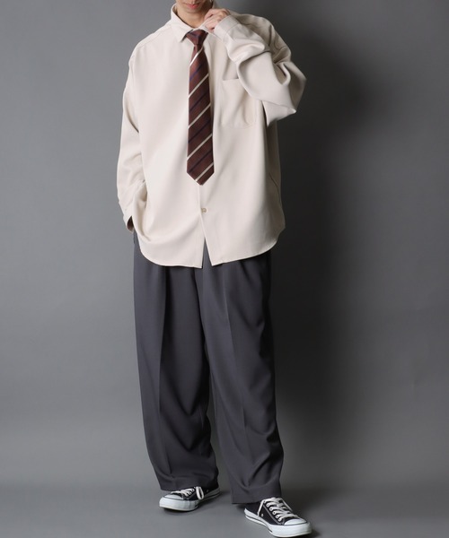 SITRY(シトリー)の「Total Pattern Print Necktie/総柄プリント ネクタイ(ネクタイ・メンズ・ブラウン系その他2/グリーン系その他/ブラウン系その他3/レッド系その他/ブラック系その他/グリーン系その他2/ベージュ系その他/ブラウン系その他/グレー系その他・FREE)」の22枚目の写真