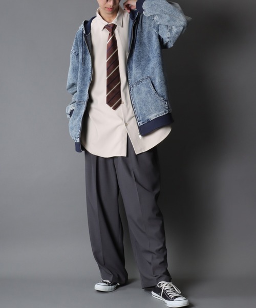 SITRY(シトリー)の「Total Pattern Print Necktie/総柄プリント ネクタイ(ネクタイ・メンズ・ブラウン系その他2/グリーン系その他/ブラウン系その他3/レッド系その他/ブラック系その他/グリーン系その他2/ベージュ系その他/ブラウン系その他/グレー系その他・FREE)」の20枚目の写真