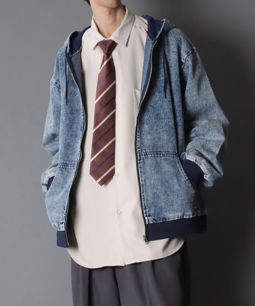 SITRY(シトリー)の「Total Pattern Print Necktie/総柄プリント ネクタイ(ネクタイ・メンズ・ブラウン系その他2/グリーン系その他/ブラウン系その他3/レッド系その他/ブラック系その他/グリーン系その他2/ベージュ系その他/ブラウン系その他/グレー系その他・FREE)」の19枚目の写真