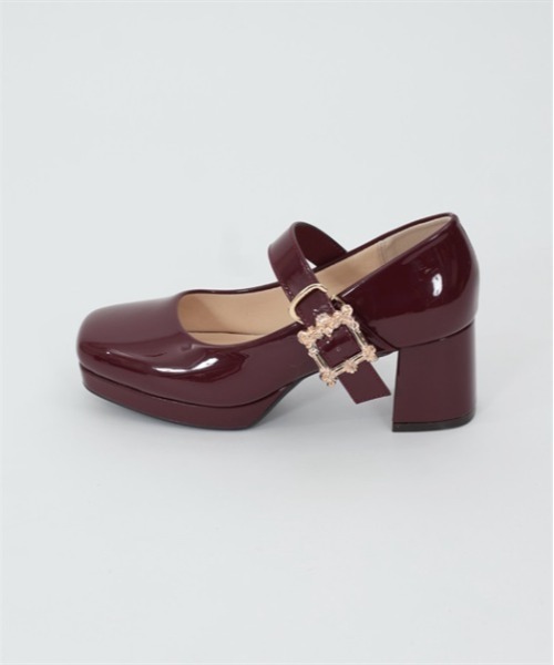 axes femme(アクシーズファム)の「アンティークバックルパンプス(パンプス・レディース・レッド/キナリ/ブラック・LARGE/MEDIUM)」の7枚目の写真