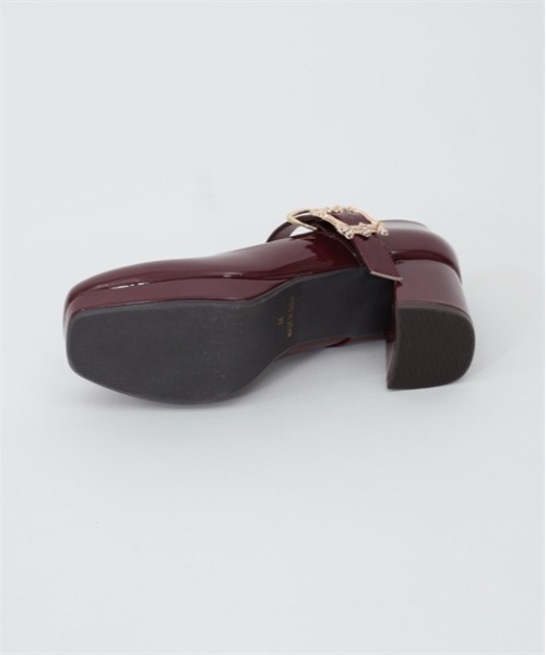 axes femme(アクシーズファム)の「アンティークバックルパンプス(パンプス・レディース・レッド/キナリ/ブラック・LARGE/MEDIUM)」の12枚目の写真