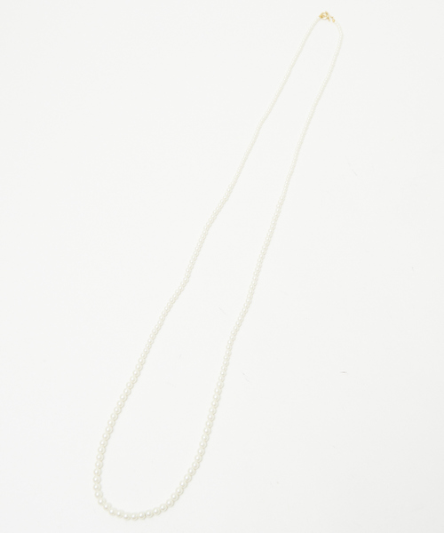 abahouse mavie(アバハウスマヴィ)の「ロングパールネックレス(ネックレス・レディース・ホワイト・フリー)」の2枚目の写真