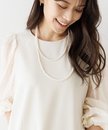 abahouse mavie | ロングパールネックレス(ネックレス)